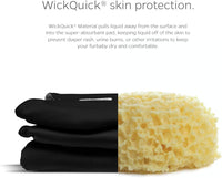 Pet Parents Washable Belly Bands for Male Dogs + Extendrs of Durable - Large (20-25") / Black - image 3