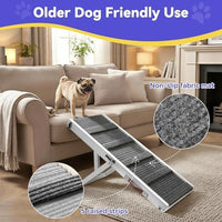 Pawaboo 2026 Upgraded Small Dog Ramp for Couch Foldable - W-white / 80×30cm-for couch - image 4