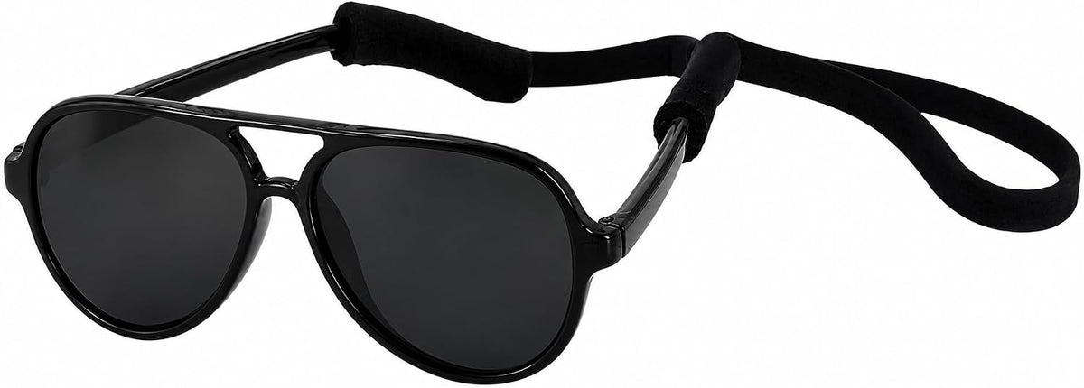 G010 Dog pet Costume Aviator Sunglasses for Medium Breeds – Essentials for Dogs - black / uv400 - image 4