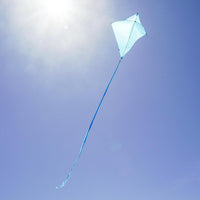 In the Breeze 3325, Coconut 30 Inch Diamond Kite, Solid White - Blueberry - image 3