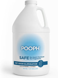 POOPH Pet Odor Eliminator Spray - 64 Fl Oz (Pack of 1) / Odor Eliminator