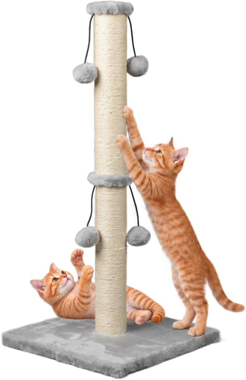 Dimaka 29in Cat Scratching Post - Grey / 29 inches for All Cats