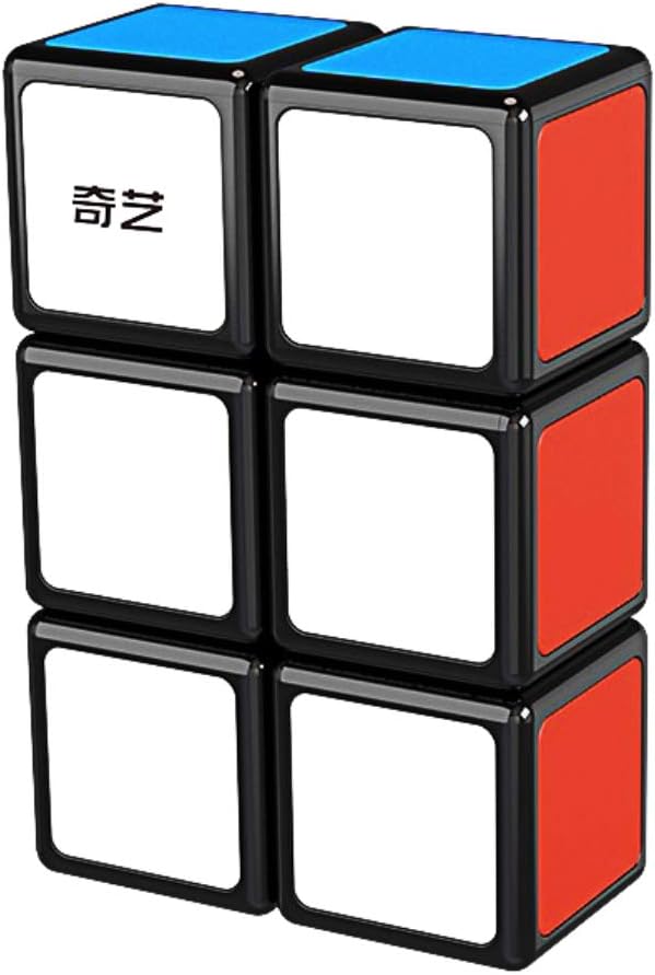 1x2x3 Floopy Cube Black 1x2x3 Speed Cube Puzzle – Fun for Kids & Family