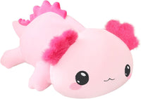 SQEQE Weighted Black Cat Plush - Axolotl / Large(23.6 Inch)