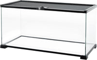 REPTIZOO Small Glass Tank 8 Gallon - 24"W X 12"D X 12"H (15 Gallon)