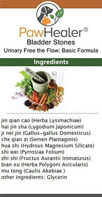 Bladder Stones/Crystals: Urinary Free The Flow: Basic Formula - Herbal Liquid Herbs for Cats & Small Dogs - 2 fl oz (59 ml) - Buy More Save More (1 Bottle)