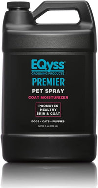 EQyss Premier Pet Spray - Moisturizes & Conditions for Healthy Skin & Coat, Non - greasy, Repels - 128oz