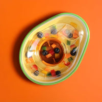 Avocado Non-Spill Treat Dispensing Wobble Toys for Dogs