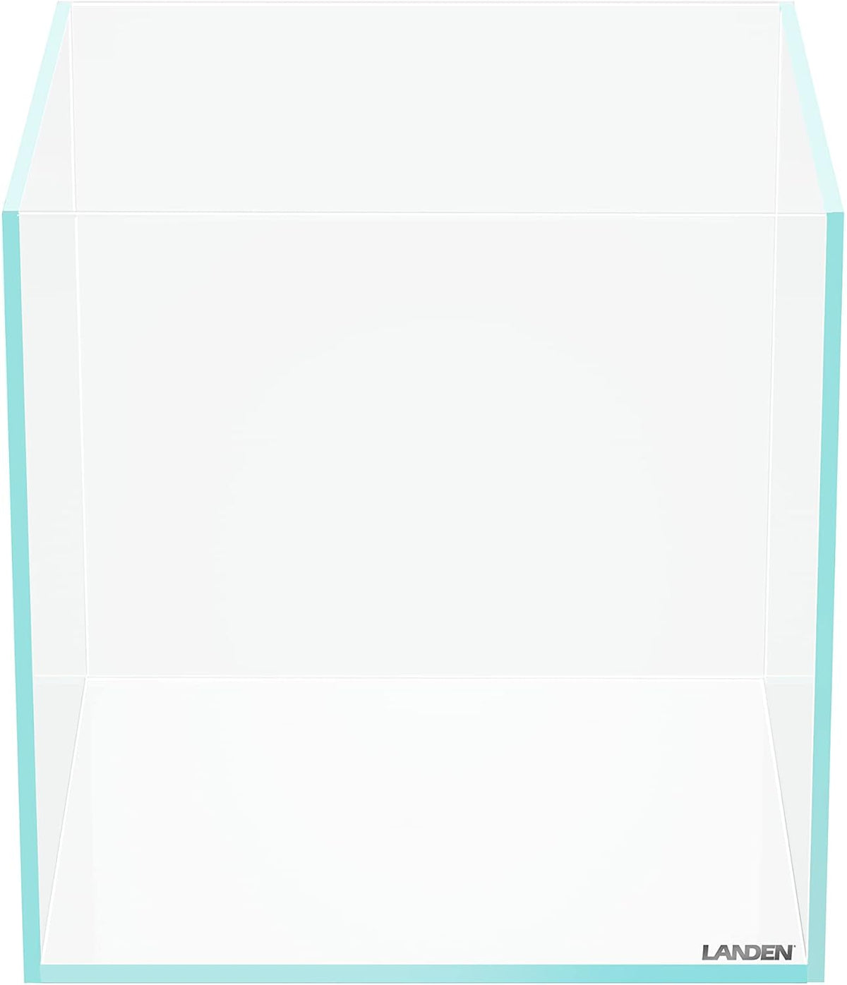 Aquarium 75H 37 Gallon Ultra Clear Glass Rimless Fish Tank – Essentials for Fish - Cube / 3.7Gal W9.84×D9.84×H9.84 in(25x25x25cm)