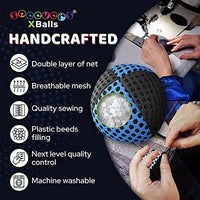 speevers Juggling Balls for Beginners and Professionals Set of 3 - Black - Blue / 2.5 oz - image 4