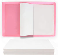 ZIQON 100 Pcs Bird Cage Liner Papers Big Size Cage Paper Liners - 10.5*23 inch