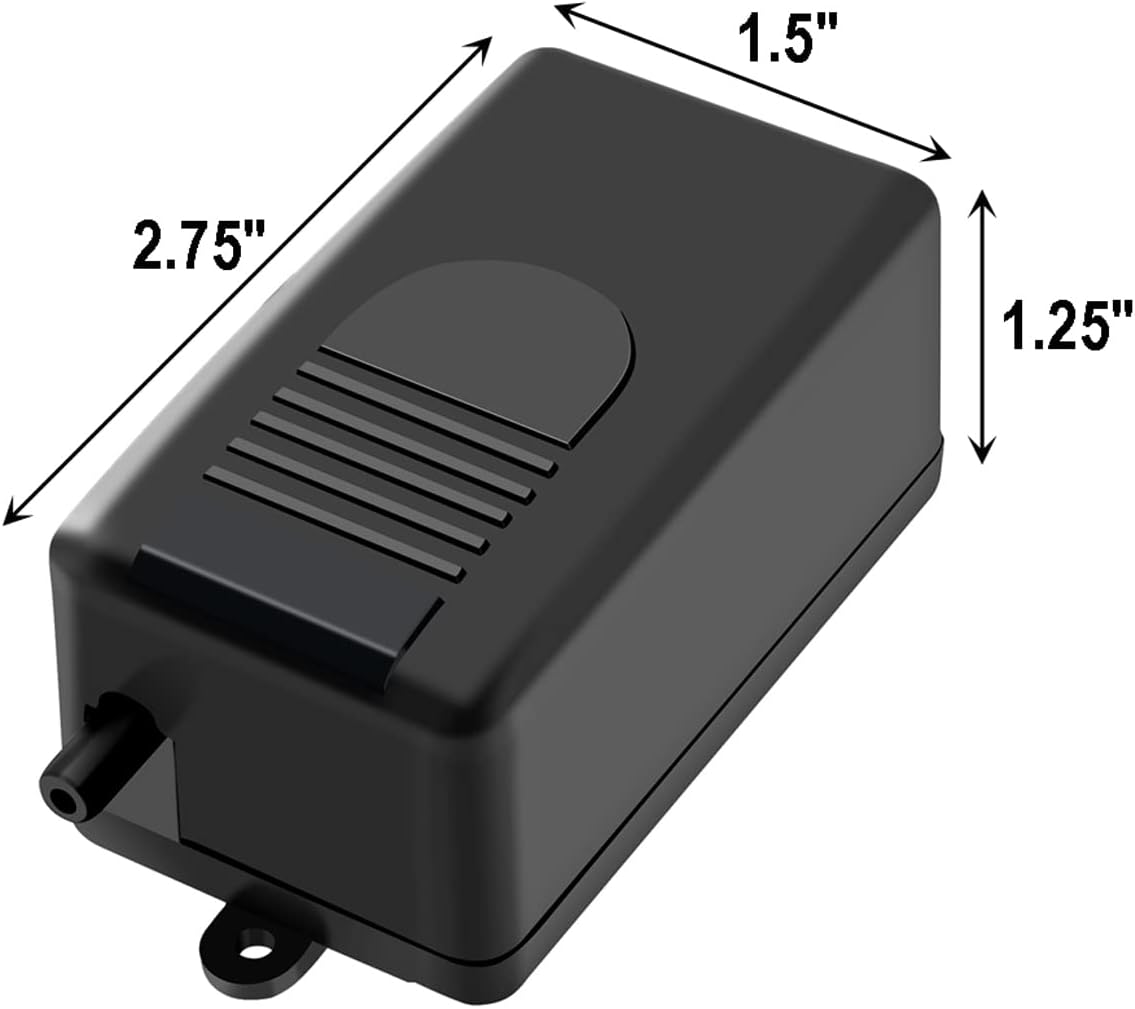 AQUANEAT Aquarium Air Pump for Small Fish Tank up to 10 Gallon - image 2