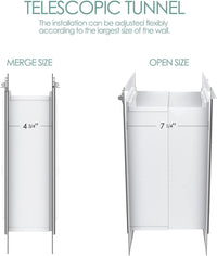 Baboni Pet Door for Wall, 3-Flap - 3-Flap(Metal Frame,Aluminum Lock) / Medium - image 4