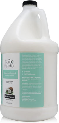 The Coat Handler deshedding dog conditioner, coconut milk, 1 gallon size - view 3
