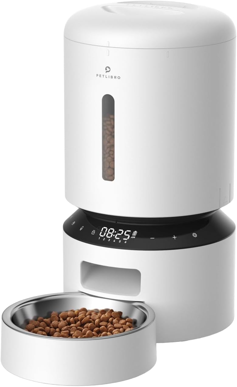 PETLIBRO Automatic Cat Feeder for 2 Cats - White / Basic