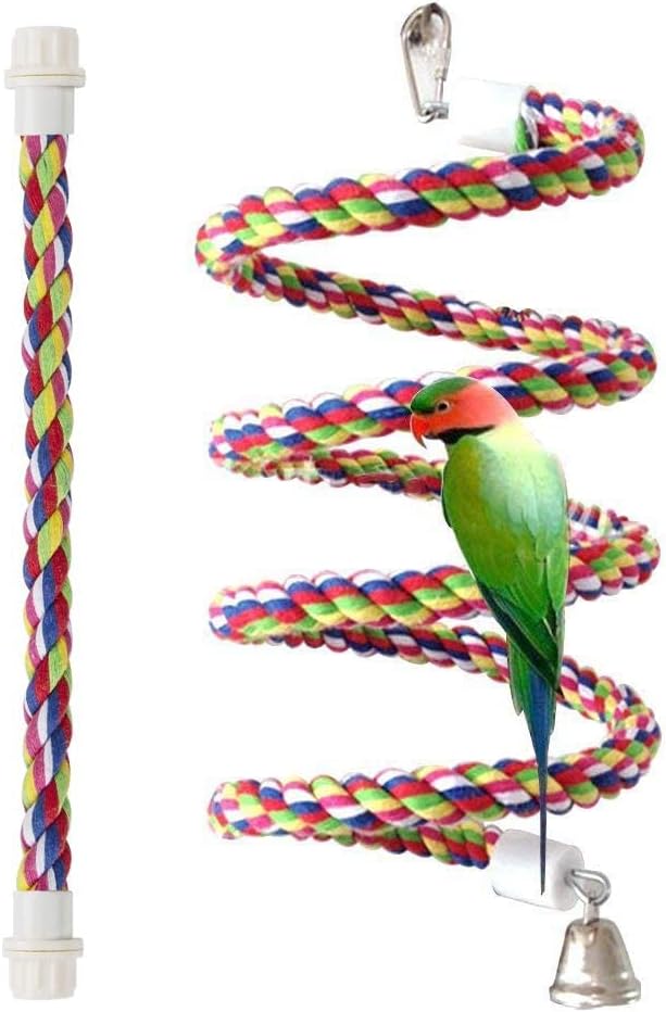 Rope Bungee Bird Toy, Small – Essentials for Birds