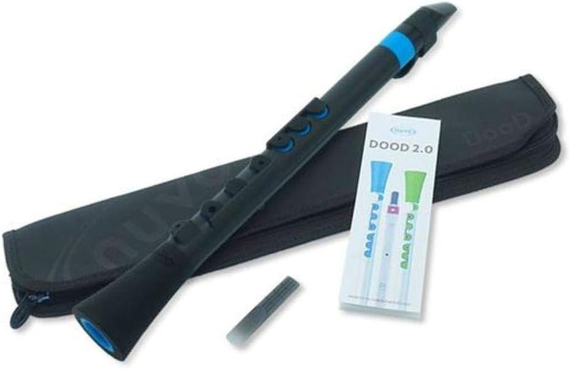 Nuvo Dood Plastic Beginner Clarinet - Black/Blue