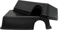 Reptile Hide Box Snake Hide Feel Secure and Safe, Gecko Hide - Black / XL 4 Pcs