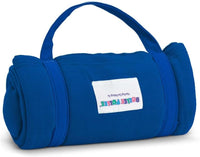 ROLLEE POLLEE Nap Sac Roll Up Napping Blanket with Attached Pillow - Royal Blue - image 2