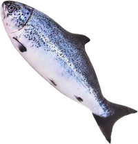 OPHRBU 24 inch fish plush pillow shaped like a realistic carp with soft short plush fabric - view 2
