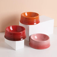 Sweejar Gradient Dog Bowl - Large (32oz) / Gradient Pink - image 3