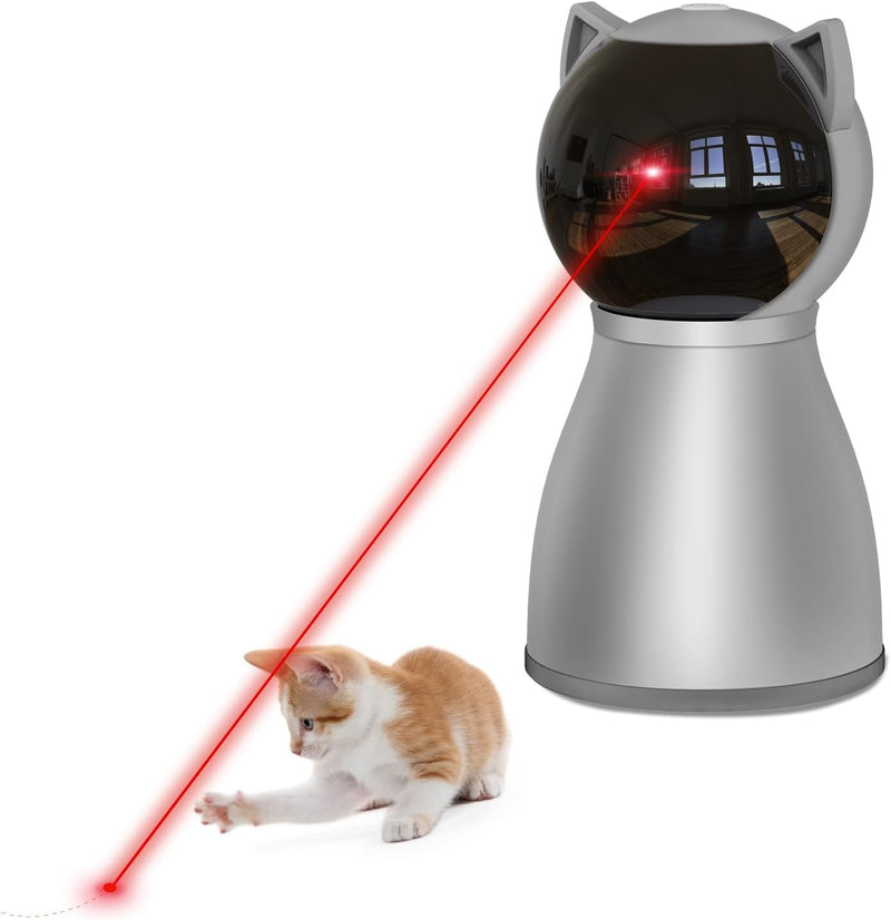 YVE Life Interactive Cat Toys Laser for Indoor Cats - Gray