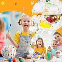 GCQJOQ 9 inch marbleized playground balls in six colors with a pump - view 7