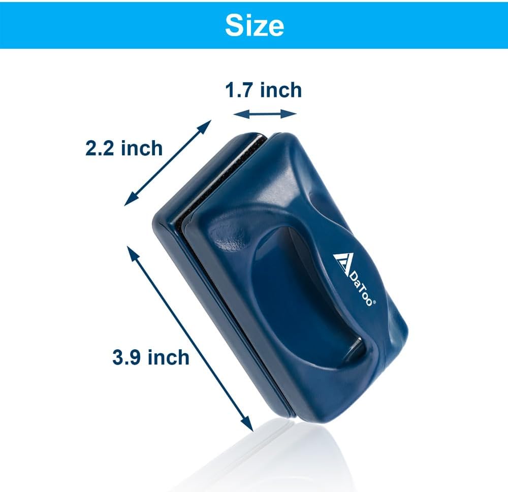 DaToo Aquarium Mini Magnetic Scrubber Scraper Small Fish Tank Cleaner - Standard - image 2
