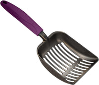 Cat Litter Scoop, Non-Stick Plated Aluminum Alloy Sifter - Medium / #07 Violet