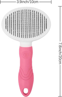 Self Cleaning Slicker Brush - 1Pack Pink - image 3