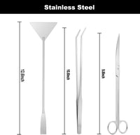 4IN1 Aquarium Cleaning Tools Long Handle Algae Scraper – Essentials for Fish - 9IN1 / 20~36In - image 3