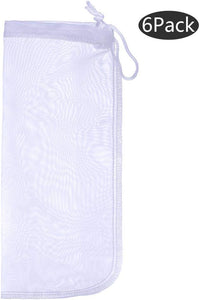 Aquarium Extra Fine Media Filter Bag 7.5"*3.6" 3 Pack – Essentials for Fish - 10"*3.9" (6 pack) - image 2