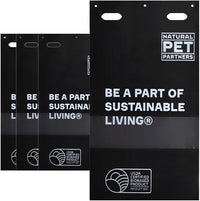 Commercial Pull-Strap Header Dog Poop Bags, 38% USDA Certified Plant-Based, Leak-Proof and Tear Resistant, For Parks, Apartments, and Public Pet Waste Stations, (3,200 Count)