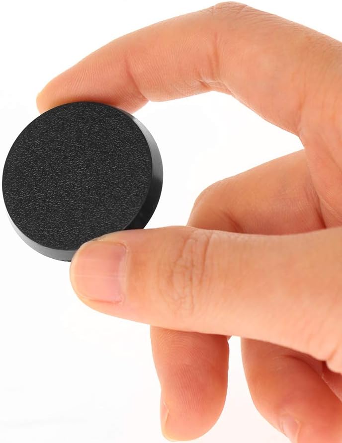 Evemodel MB540 pack of 40 round plastic miniature bases, 40 mm diameter - view 9