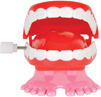 The Dreidel Company wind up chattering teeth novelty toys, 1.75 inch, 2 pack - view 11