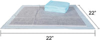 BV Puppy Pads Leak-Proof 100 Count 22"x 22" - 600 Count (Charcoal) - image 2