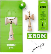 KROM, Kendama Toy POP LOL Lime Green, High Wood Quality - POP LOL Lime Green (Premium Pack) - image 2