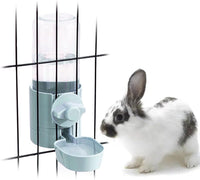 17oz no-leak rabbit water bottle with gravity flow for cage mounting