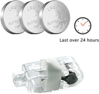 Novelty Place LED Party Finger Lights - pack of 40 / White - image 2