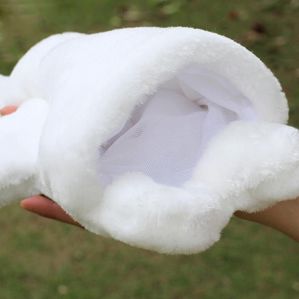 RIY plush rabbit farm animal hand puppet for storytelling and pretend play - view 40