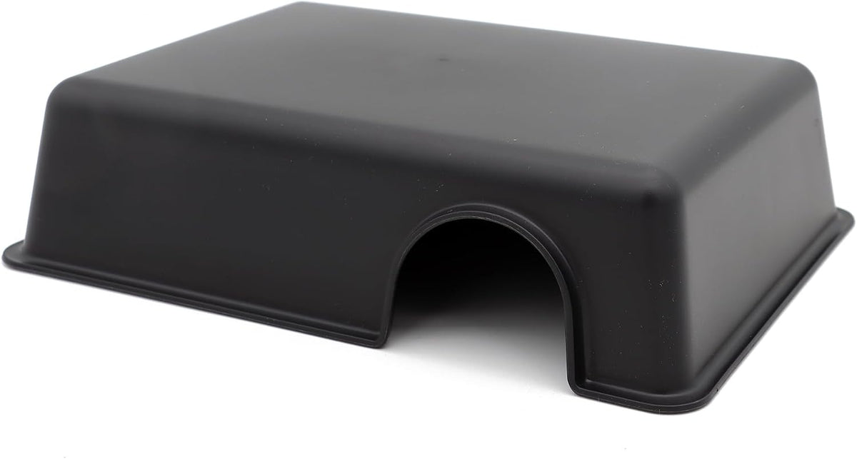 Reptile Hide Box Snake Hide Feel Secure and Safe, Gecko Hide - Black / Large 4 pcs - image 3