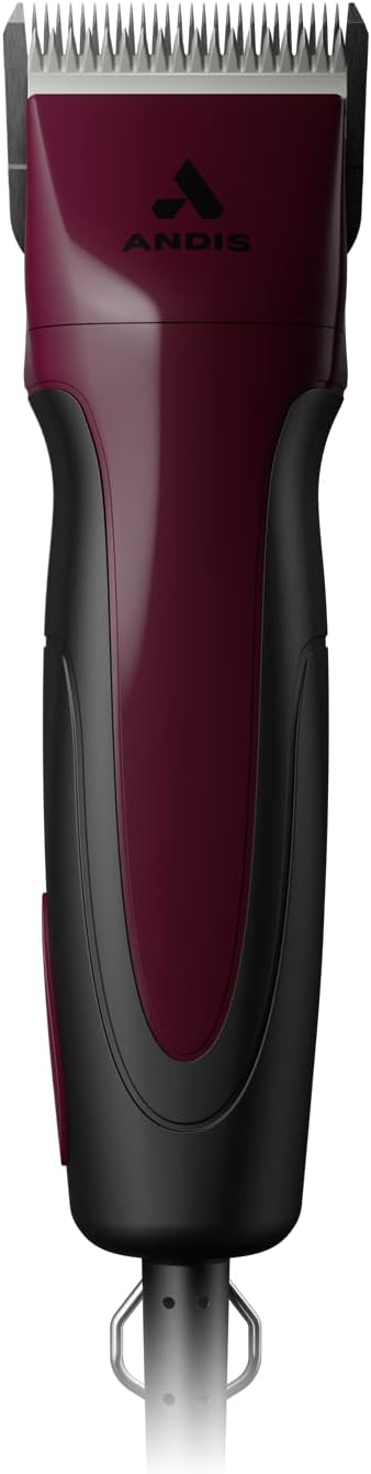 Andis 68520 Excel Professional 5-Speed Detachable Blade Clipper Kit - Burgundy / (Pack of 1)