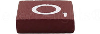 CleverDelights 100 Wood Letter Tiles, Maroon Color, Complete Set - image 3