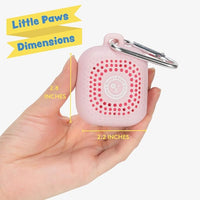 Sweet Paws Portable Dog Paw Towel, Lightweight & Super Absorbent Microfiber, Clips onto Leash, Quick Drying Towel for Dogs Paws with Silicone Case, Dry Dog’s Paws on The Go - Small - 3 Pieces Set