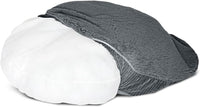 Floppy Dawg Universal Round Dog Bed Replacement Cover. Removable - XL Gray with Gray Top - image 3