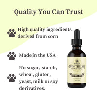 Sophie's Apawthecary Cat Hip and Joint Glucosamine Liquid Supplement 2 oz for Pain Relief and Improved Joint Flexibility