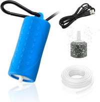 DaToo USB Mini Aquarium Air Pump Ultra Quiet Fish Tank Air Pump - 1W
