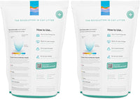 PrettyLitter Health Monitoring Cat Litter - Calm Aloe / 6 LB (Pack of 2) - image 2