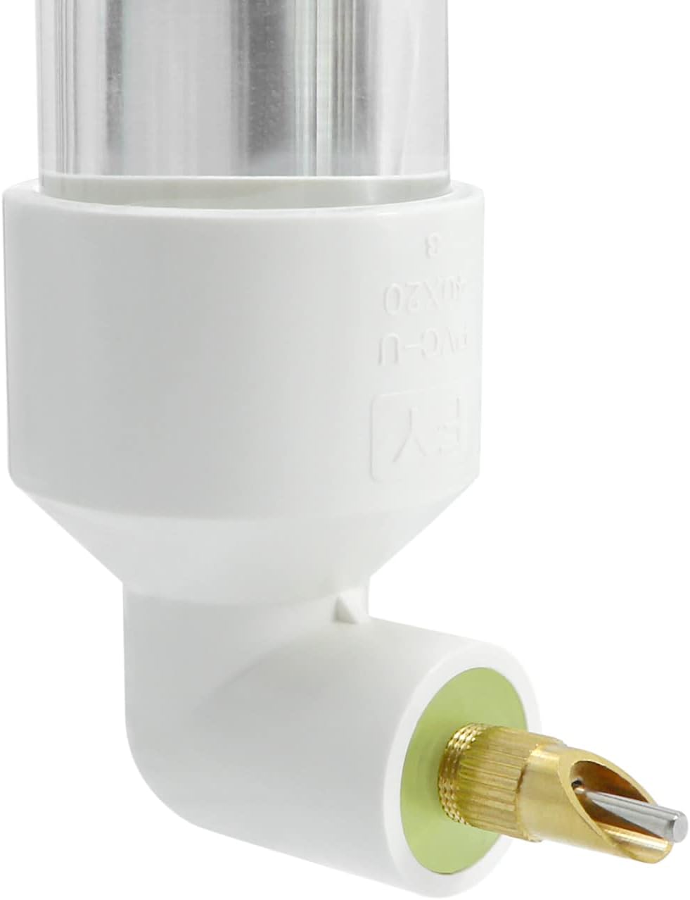 Bird Water Dispenser Parrot Waterer Automatic Bird Water Feeder - Medium / White - image 3