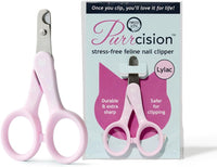 Necoichi Purrcision Stainless Steel Cat Nail Clipper - 1 Pack of 1 Piece / Lilac